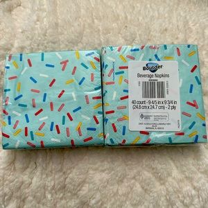 Sprinkles Beverage napkins